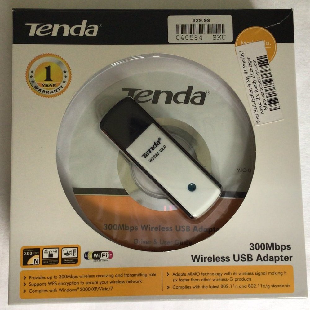 Tenda- Wireless USB Adapter
